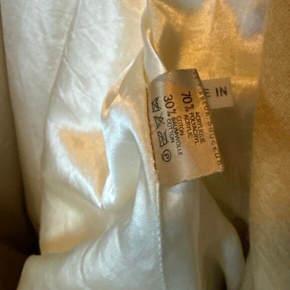 Vintage French Faux Fur Coat Size Large - Picture 12 of 12